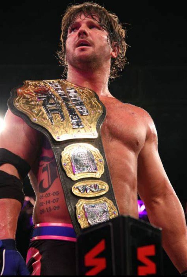 AJ Styles TNA World Heavyweight Champion