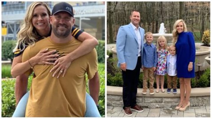 Ashley Harlan with Ben Roethlisberger