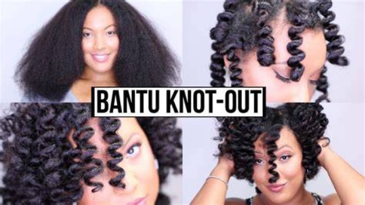 Bantu knot out Bantu knot out