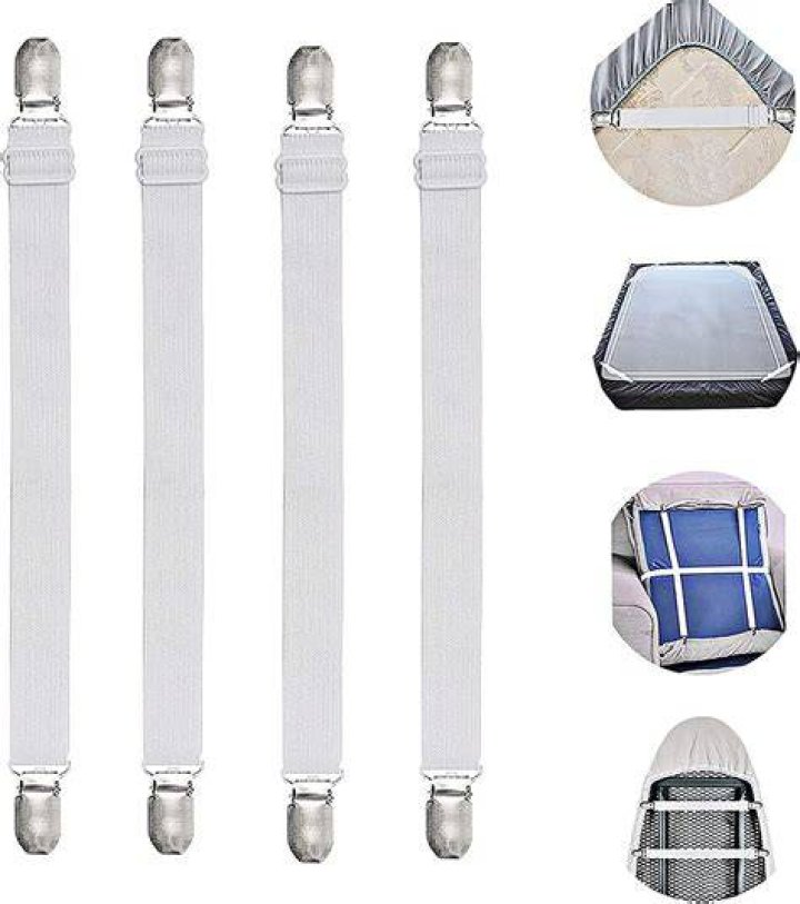 Bed sheet straps