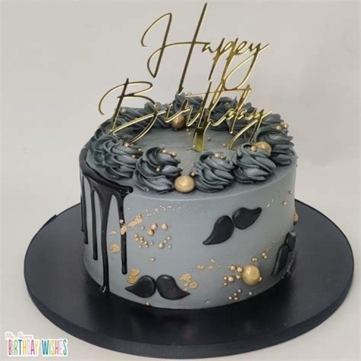 Birthday cake for guy
