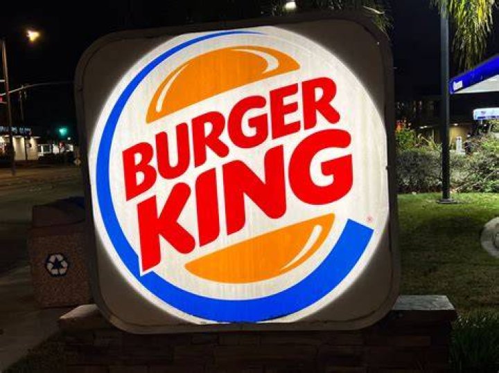 Burger King sign