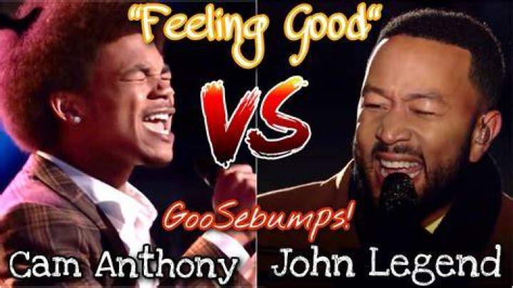 Cam Anthony VS John Legend | &ldquo;Feeling Good&rdquo; | The Voice Knockouts 2021 | Inauguration 2021 - the voice cam anthony take me to church