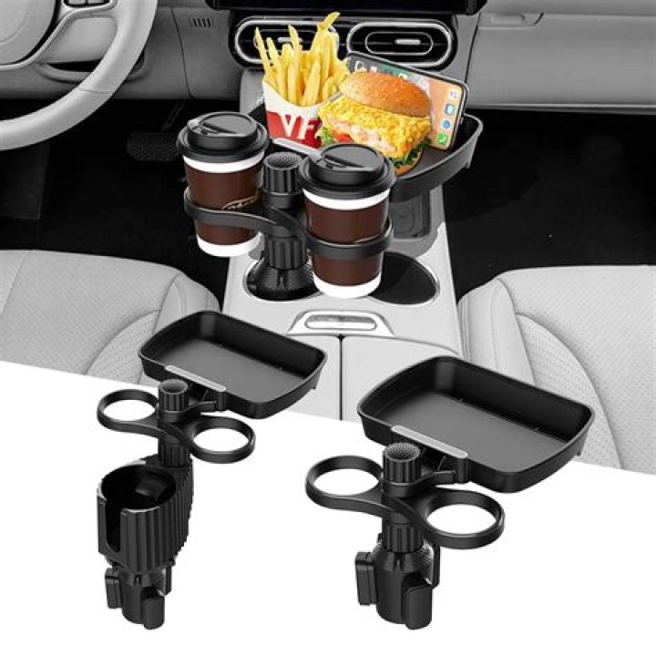 car cup holder tray hack tiktok