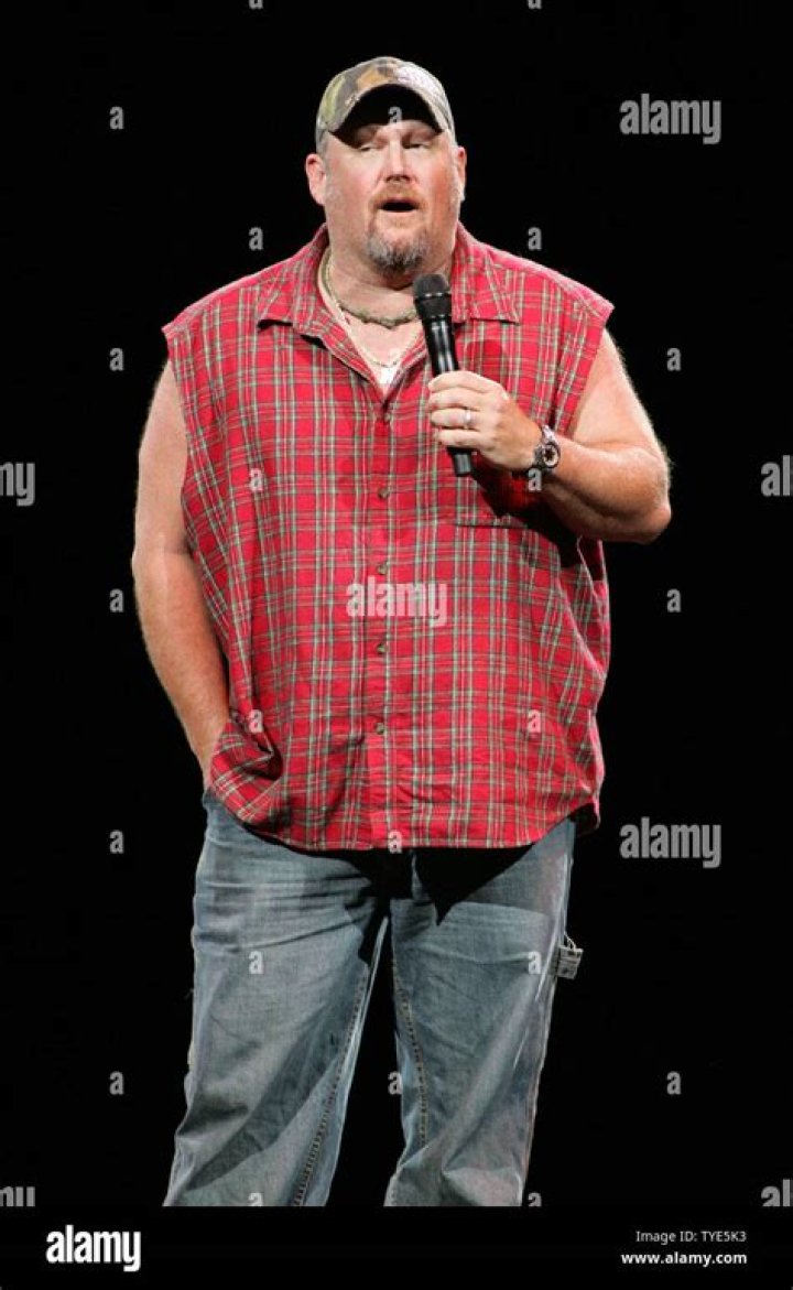 Comedian Larry the Cable Guy visits SiriusXM Studios (L). He performs on stage at Celebrity Theatre (R) Comedian Larry the Cable Guy visits SiriusXM Studios (L). He performs on stage at Celebrity Theatre (R)