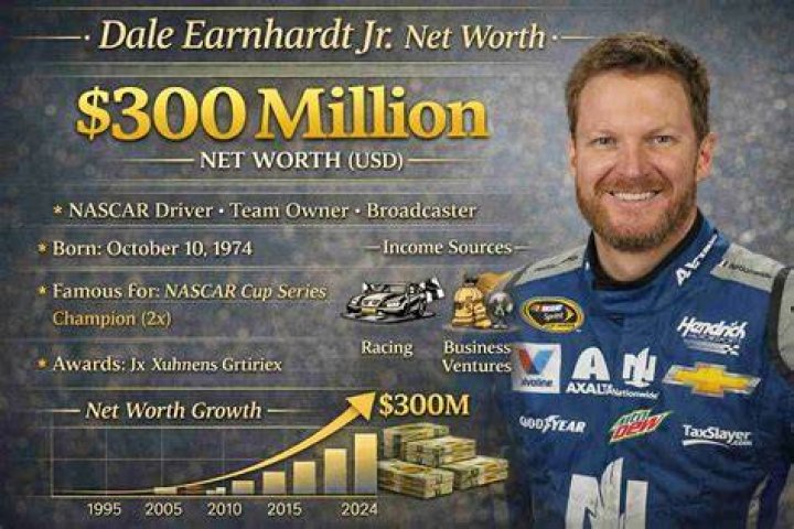 dale earnhardt jr net worth