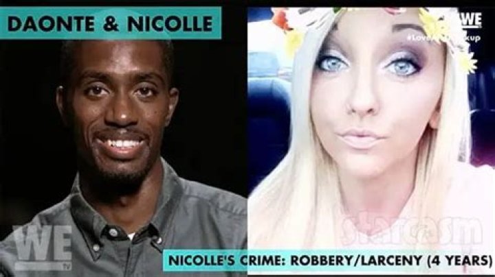 Daonte and Nicolle from 'Love After Lockup' having dinner with his mother.