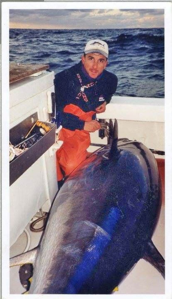 Dave Carraro with a big Tuna