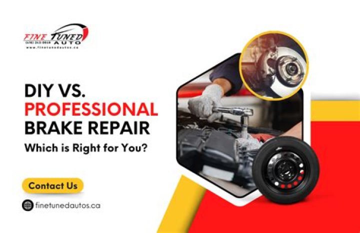 DIY brake replacement vs. professional brake service