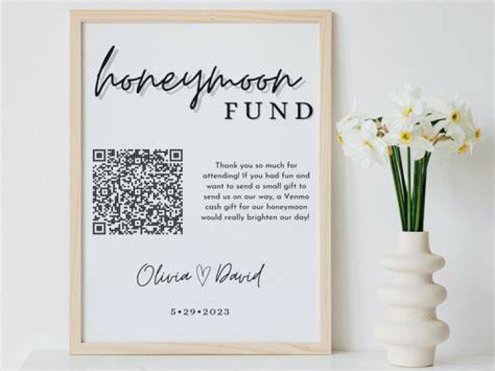 donating to honeymoon fund