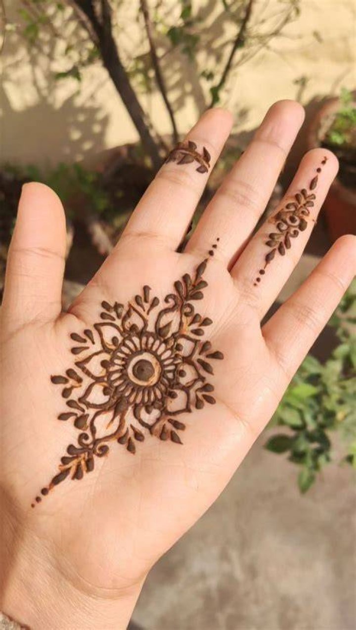 Easy henna designs