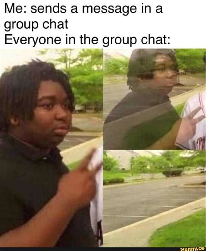 Group chat memes images collected from Internet