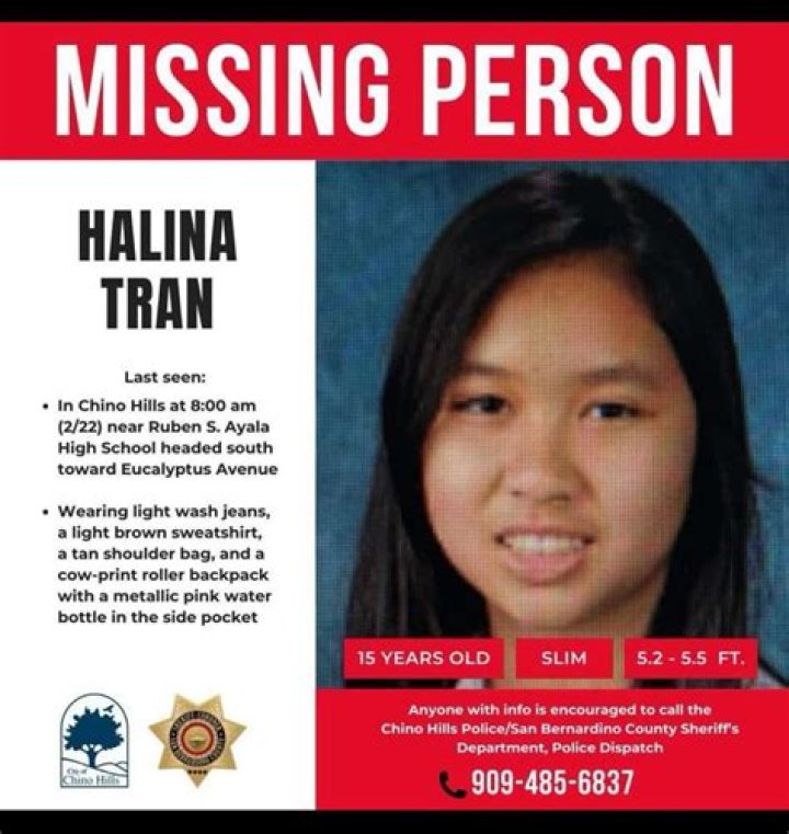 Halina Tran missing