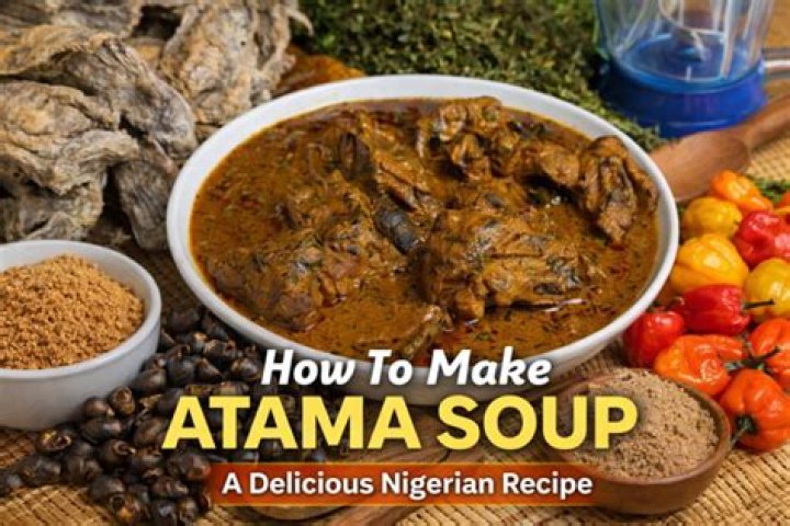 How to make Nigerian Atama soup with waterleaf