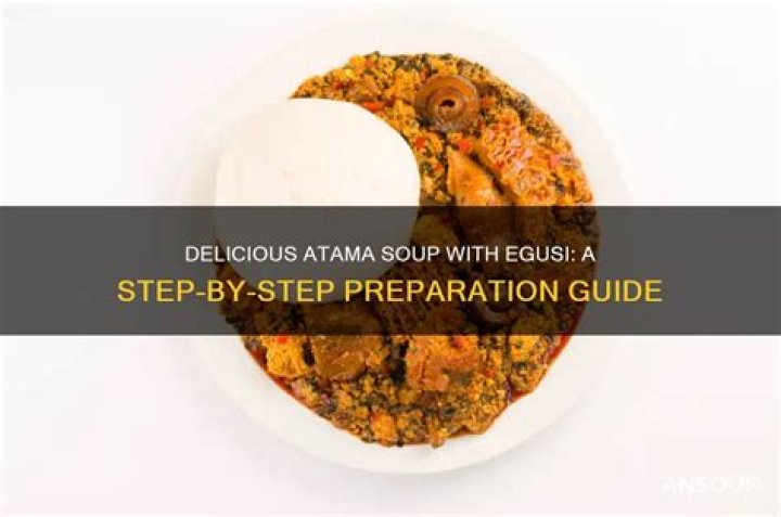 How to prepare Nigerian Atama soup with waterleaf