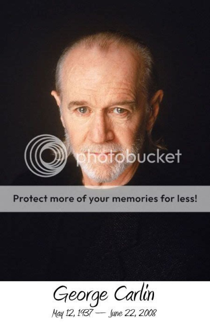 Iconic comedian George Carlin passed away at 