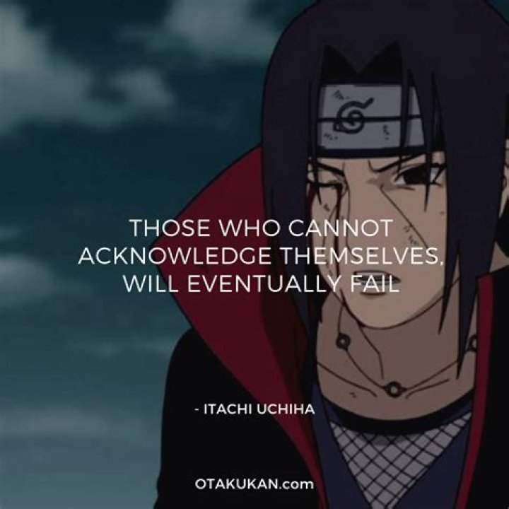 Itachi Uchiha quotes