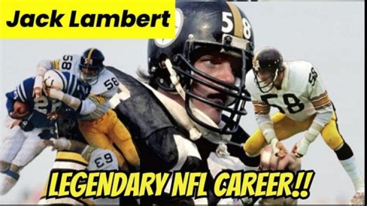 jack lambert NFL career image jack lambert NFL career image