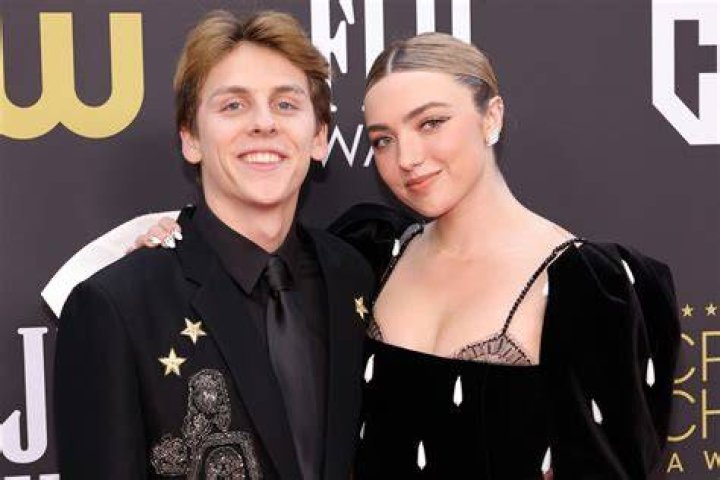 Jacob Bertrand with his girlfriend Peyton List.