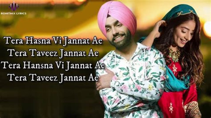 Jannat (LYRICS) - Sufna | B Praak | Jaani | Ammy Virk | Tania | Latest Punjabi Songs - Sad songs