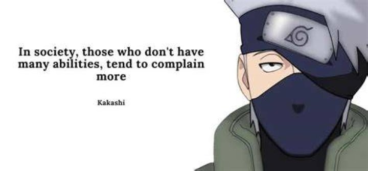 Kakashi quotes