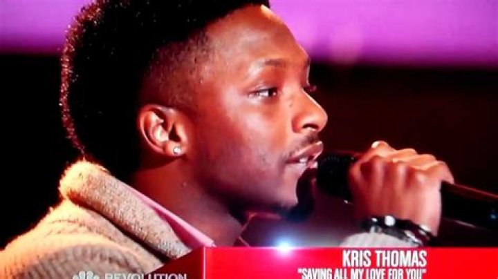 Kris Thomas Saving All My love For You The Voice America Season 4 Full Audition - the voice usa whitney houston song