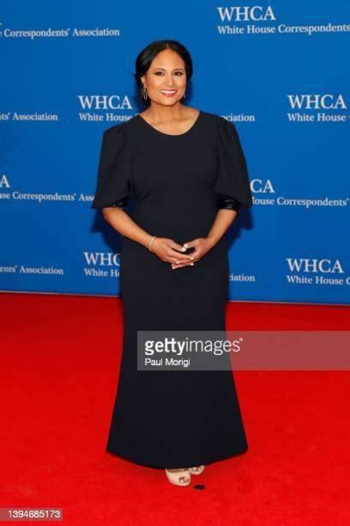 Kristen Welker at the 2022 White House Correspondents' Association Dinner at Washington Hilton on April 30, 2022