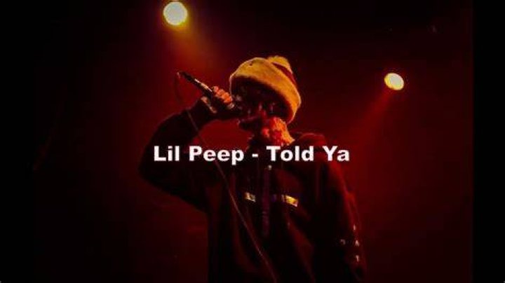 Lil Peep - Told Ya - ALMOST EVERY LIL PEEP SONG