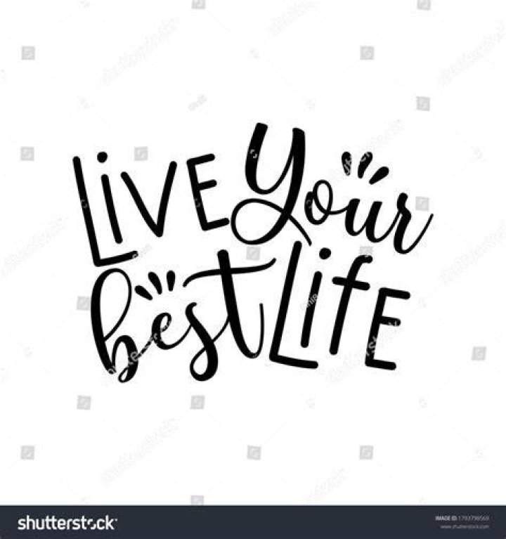 Live Your Life