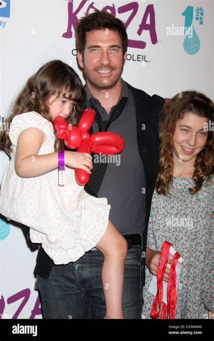 McDermott with daughters, Colette and Charlotte, he had with his ex wife.