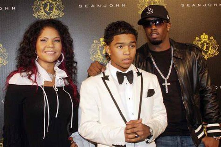 Misa Hylton, Justin Combs, and Diddy in 2010