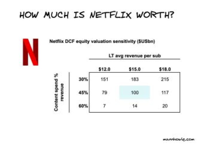 Netflix Valuation Measures Netflix Valuation Measures