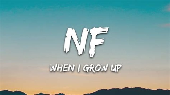 NF - When I Grow Up - best rap songs without n word