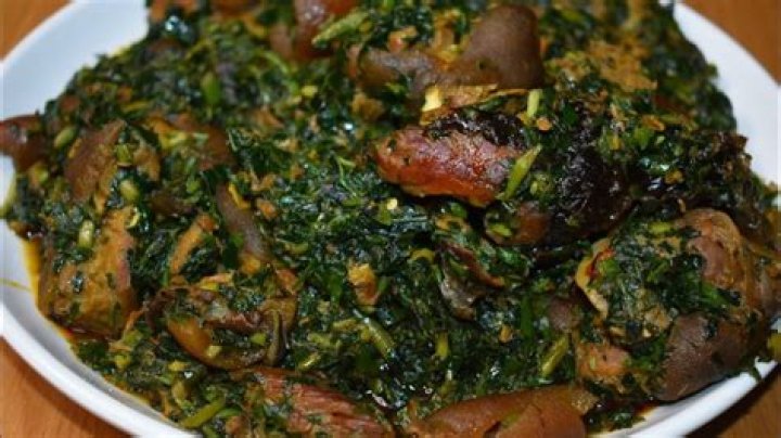 Nigerian vegetable soup