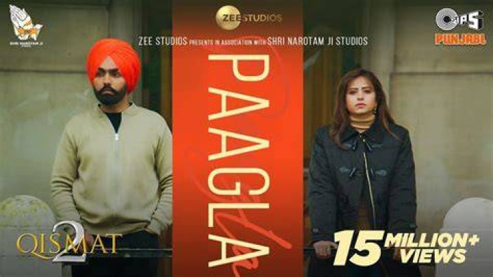 Paagla (Official Video) | Ammy Virk | Sargun Mehta | B Praak | Asees Kaur | Jaani | Tips Punjabi - ♫B Praak♫ | Super Hit Songs
