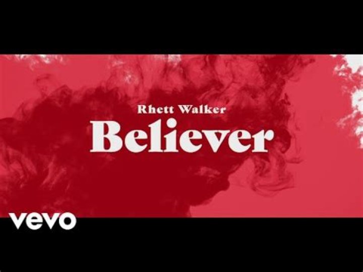Rhett Walker - Believer (Official Lyric Video) - Top 50 K-love Songs