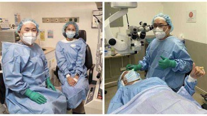 Sarah Lahbati ICL surgery