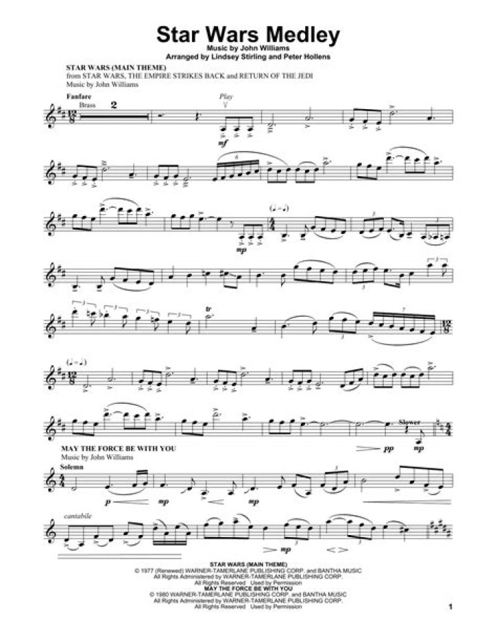 Star Wars Medley (Violin Cover) - Taylor Davis - heavy metal songs with violin
