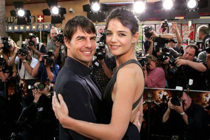 Thom Cruise and Katie Holmes. 