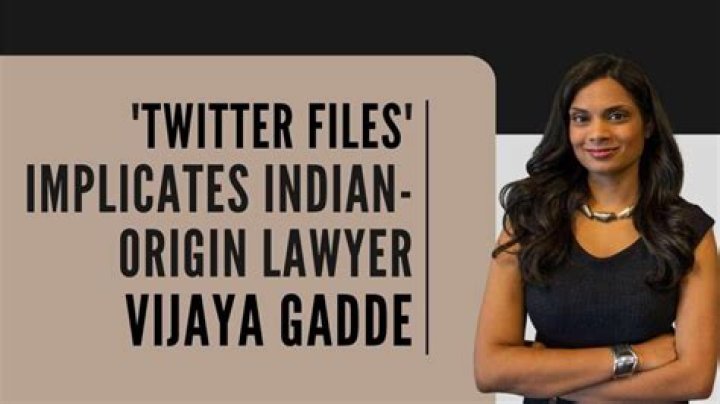 Vijaya Gadde's Mailing Address Vijaya Gadde's Mailing Address